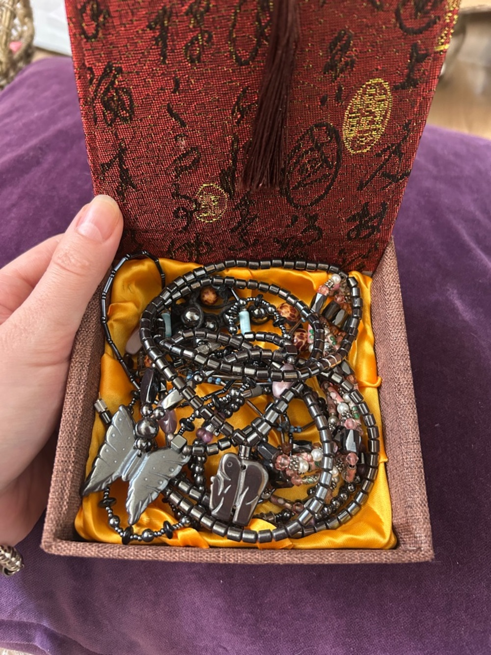 Hematite jewelry lot of 9 pieces